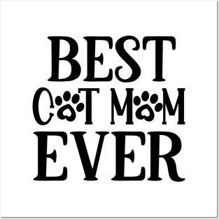 Best CAT MOM ever Posters and Art
